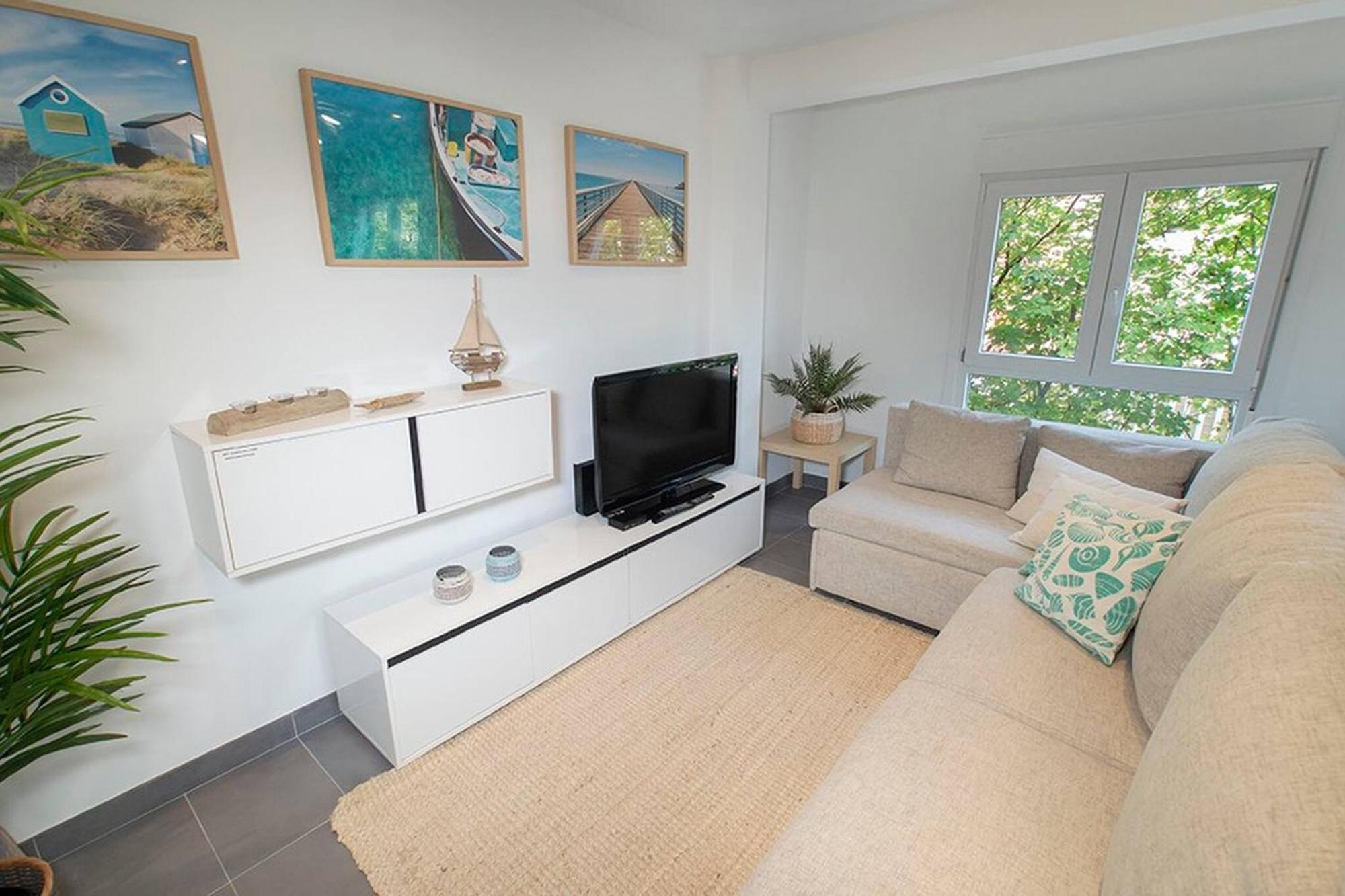Appartement Earra - Xarma - Centro Y 2 Min. Playa, Zona Tranquila à Zarautz Extérieur photo